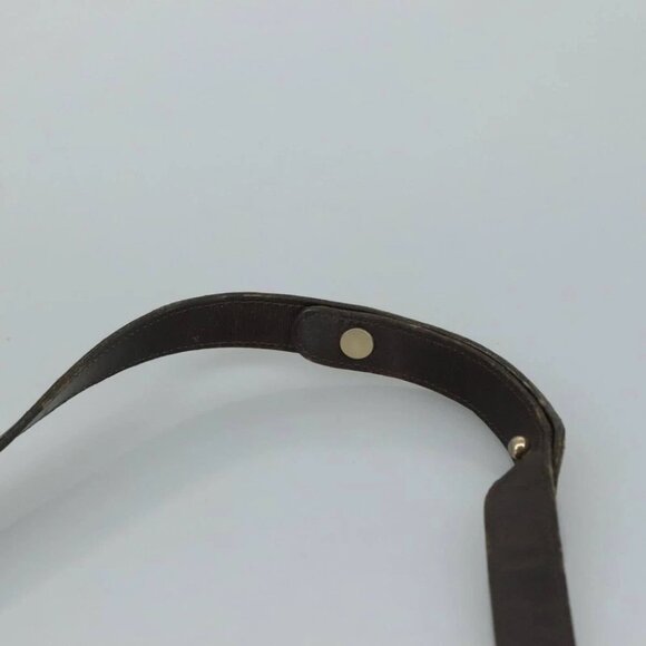 Christian Dior Trotter Canvas Shoulder Bag Brown Auth 108645V - Picture 9 of 14